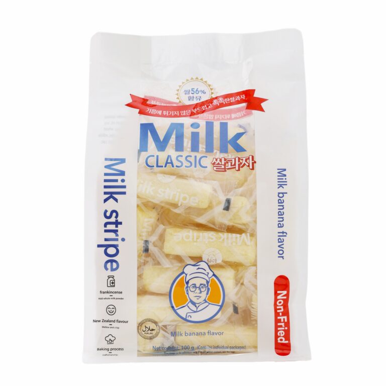 Banana flavor Rice Strip100g (1)