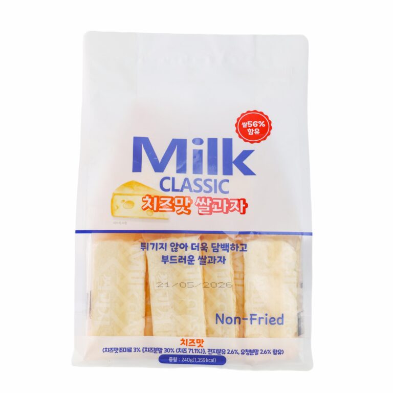 Milk classic Rice cracker‑cheese flavor (1)