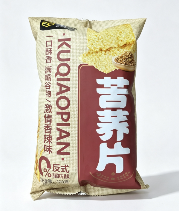 Spicy flavor Tartary buckwheat chips (1)