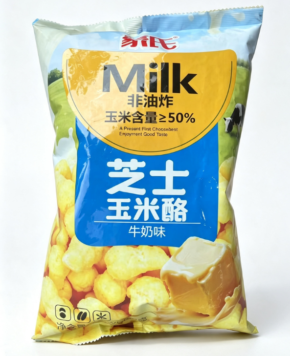 milk flavor Cheese Corn Crispy Blocks (8)